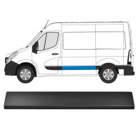 Prydnads Skyddslist sidovägg för Renault Master 2010- / Vänster 10844