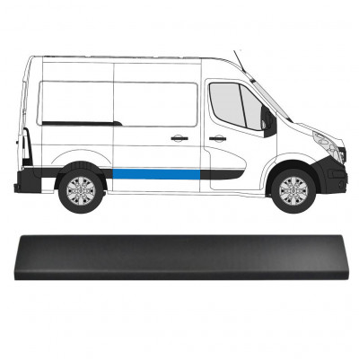 Prydnadslist framdörr list för Renault Master 2010- / Höger 10843