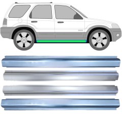 Reparationspanel för tröskel + inre tröskel reparationspanel för Ford Maverick 2001-2008 / Vänster+Höger / Set 14856