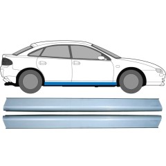 Tröskelplåt reparationspanel för Mazda 323F BG 1989-1994 / Vänster = Höger (symmetrisk) / Set 10395
