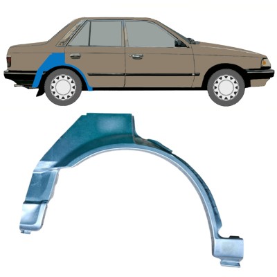 Sidovägg hjulhuskant för Mazda 323 BF 1985-1989 / Höger 12956