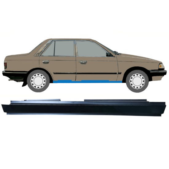 Tröskelplåt för Mazda 323 BF 1985-1989 / Höger 12959