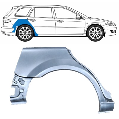 Sidovägg hjulhuskant för Mazda 6 GG GY 2002-2007 / Höger / COMBI 6133