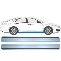 Tröskelplåt reparationspanel för Mazda 6 GG GY 2002-2007 / Vänster = Höger (symmetrisk) / Set 10495