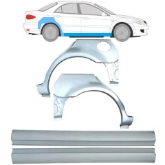 Tröskelplåt + sidovägg hjulhuskant för Mazda 6 GG GY 2002-2007 / Vänster+Höger / Set 9653