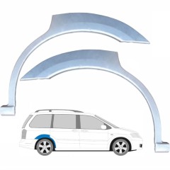 Sidovägg hjulhuskant för Mazda MPV 1999-2006 / Vänster+Höger / Set 9177