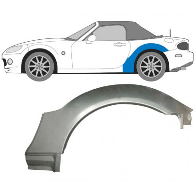 Sidovägg hjulhuskant för Mazda MX-5 2005-2014 / Vänster 9131