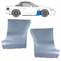 Reparationspanel till framskärm för Mazda MX-5 1998-2005 / Vänster+Höger / Set 9608