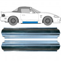 Tröskelplåt reparationspanel för Mazda MX-5 1998-2005 / Vänster+Höger / Set 10285