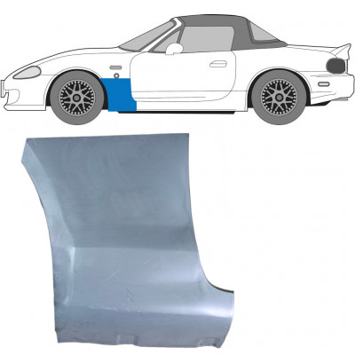 Reparationspanel till framskärm för Mazda MX-5 1998-2005 / Vänster 6700