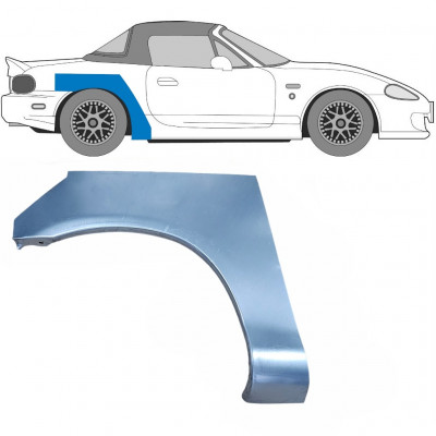 Sidovägg hjulhuskant för Mazda MX-5 1998-2005 / Höger 5930