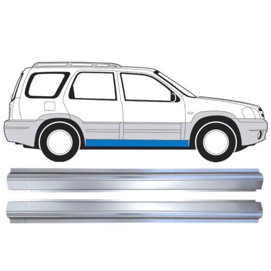 Inre tröskel reparationspanel för Mazda Tribute 2001-2008 / Vänster+Höger 15597