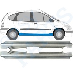 Tröskelplåt för Renault Megane I Scenic 1995-2003 / Vänster+Höger / Set 10117