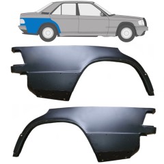 Sidovägg hjulhuskant för Mercedes 190 W201 1982-1993 / Vänster+Höger / Set 9505
