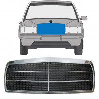 Grill för Mercedes 190 W201 1982-1993 7516