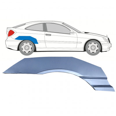 MERCEDES CL203 2000-2008 BAK VINGE UPPER PANEL / HÖGER