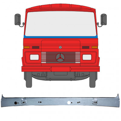 Reparationsplåt för vindrutans nedre del för Mercedes 406-608D 1968-1986 11550