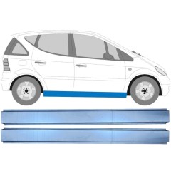 Tröskelplåt reparationspanel för Mercedes A-Class W168 1997-2004 / Vänster = Höger (symmetrisk) / Set 9529