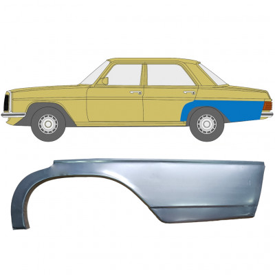 Sidovägg hjulhuskant för Mercedes W114 W115 1968-1977 / Vänster 6810