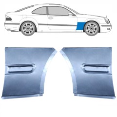 Reparationspanel till framskärm för Mercedes CLK W208 1997-2003 / Vänster+Höger / Set 11956