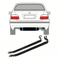 Hållarsats bränsletank för Mercedes CLK W208 1997-2003 16028