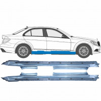 Tröskelplåt för Mercedes C-class 2007-2014 / Vänster+Höger / Set 9582