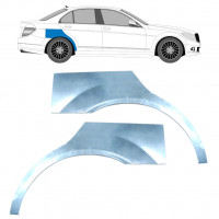 Sidovägg hjulhuskant för Mercedes C-class 2007-2014 / Vänster+Höger / Set 10410