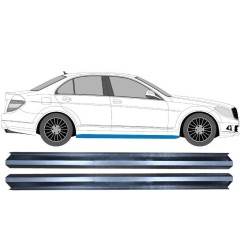 Tröskelplåt reparationspanel för Mercedes C-Class W204 2007-2014 / Vänster = Höger (symmetrisk) / Set 10394
