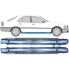 Tröskelplåt för Mercedes C-Class W202 1993-2001 / Vänster+Höger / Set 9301