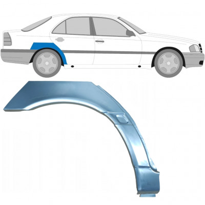 MERCEDES C-CLASS 1993-2001 REPARATION AV BAKSKÄRM / HÖGER