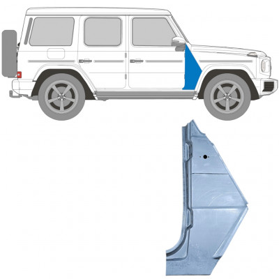 Reparationspanel till framskärm för Mercedes G-Class 1979- / Höger 5549