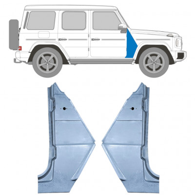 Reparationspanel till framskärm för Mercedes G-Class 1979- / Vänster+Höger / Set 9440