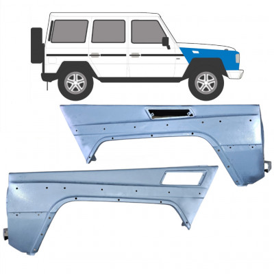 Fram skärm för Mercedes G-Class W463 1992-1997 / Vänster+Höger / Set 6519