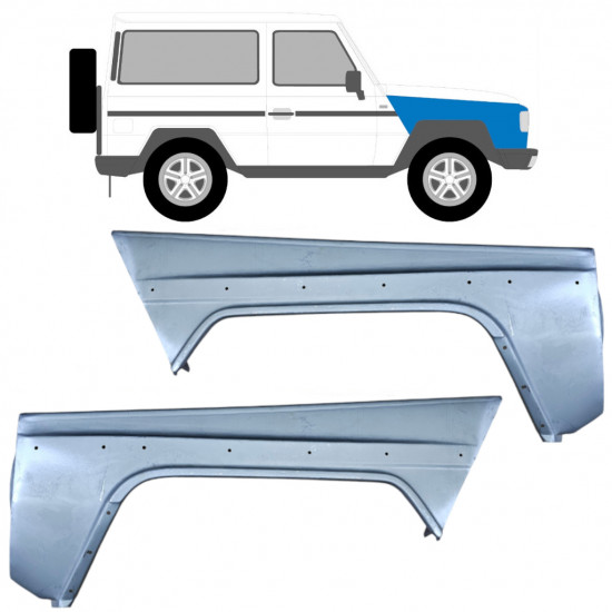 Fram skärm för Mercedes G-Class 1979-1992 / Vänster+Höger / Set 9182