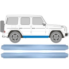 Tröskelplåt reparationspanel för Mercedes G-Class W460 W461 W463 1979- / Vänster = Höger (symmetrisk) / Set 10569