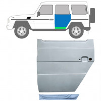 Inre + yttre bakdörr reparationspanel för Mercedes G-Class 1979- / Vänster / Set 12038