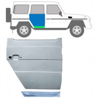 Inre + yttre bakdörr reparationspanel för Mercedes G-Class 1979- / Höger / Set 12037