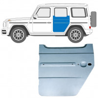 Hög bakdörr reparationspanel för Mercedes G-Class W464 2018-2024 / Vänster 12904