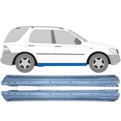 Tröskelplåt för Mercedes M-Class ML W163 1998-2005 / Vänster+Höger / Set 10523