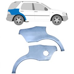 Sidovägg hjulhuskant för Mercedes M-Class ML W163 1998-2005 / Vänster+Höger / Set 9217