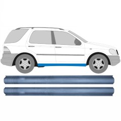 Tröskelplåt reparationspanel för Mercedes M-Class ML W163 1998-2005 / Vänster = Höger (symmetrisk) / Set 9517