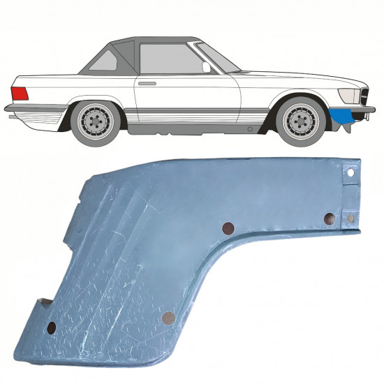 Reparationspanel till framskärm för Mercedes Sl-class 1971-1989 / Höger 10294