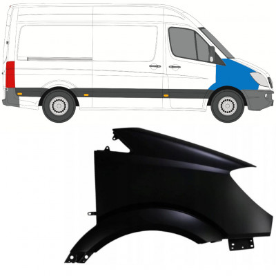 Fram skärm för Mercedes Sprinter 2006-2013 / Höger 7416