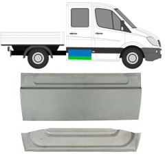 Reparationspanel för bakdörr för Mercedes Sprinter 2006-2018 / Vänster = Höger (symmetrisk) / Set 10512