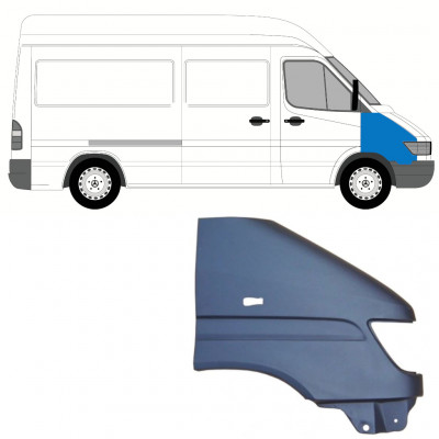 MERCEDES SPRINTER 1995-2000 FRAMSKÄRM / HÖGER