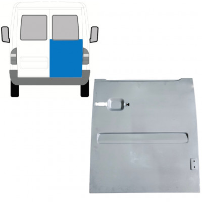 MERCEDES SPRINTER 1995-2006 REPARATIONSPANEL FÖR BAKDÖRREN PANEL HÖG / HÖGER