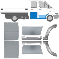 Reparationspanel set för Mercedes Sprinter 1995-2006 / Vänster+Höger / Dubbelkabin /  6751