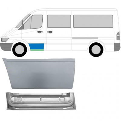 Fram dörrreparationspanel för Mercedes Sprinter 1995-2006 / Vänster / Set 10562