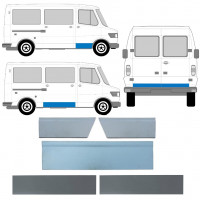 Dörreparationspanel för Mercedes Benz T1 1977-1995 / Set 12633