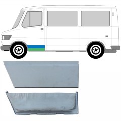 Inre + yttre fram dörrreparationspanel för Mercedes T1 207-410 1977-1995 / Vänster / Set 5234